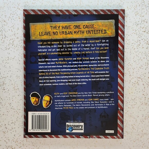Mythbusters Book-The Explosive Truth - Picture 2 of 6